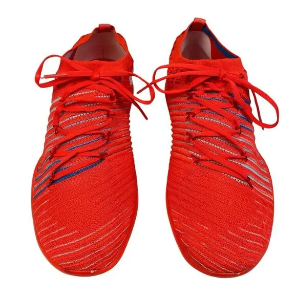 Nike Free Transform Flyknit Running Shoes Womens 8.5 Crimson Orange 833410-601 - Picture 2 of 15
